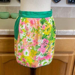 Vintage Terry Cloth Half Apron